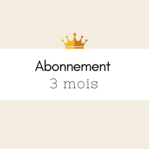 Abonnement Premium 3 Mois